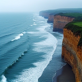 Waves Crashing