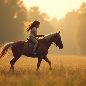 Niki e il cavallo bianco