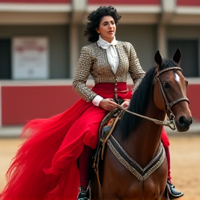 The Lady in the Arena