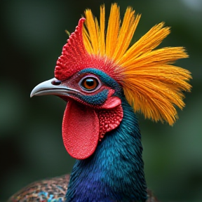 The Legend of the African Cock Bird