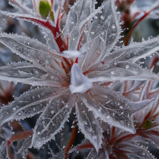 Winter's Glass Roses