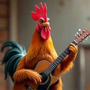 Sebastián, el Pollo Rockero