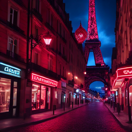 Rouge Piéton Boulevard Saint-Germain