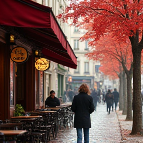 Rouge piéton Boulevard Saint-Germain