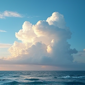 Big Skies Over the Ocean