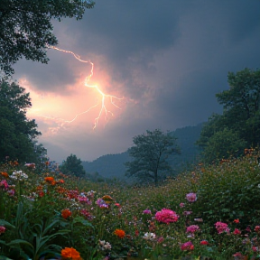 Tormentas en el jardín VS1