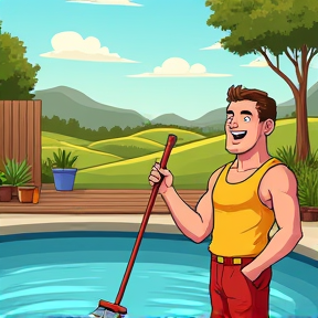 Oh Mr. Pool Boy