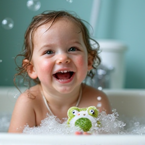 Froggie in the Bathtub