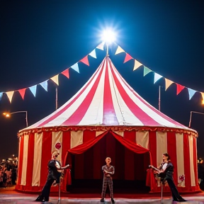 Antonio y Lucía en el Circo Mágico