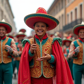 Antonio y Lucía en el Carnaval de los Animales