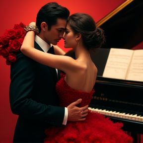 Spanish tango piano