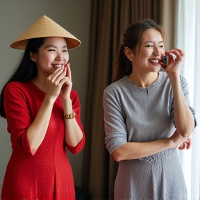 Gekke Familie in Vietnam