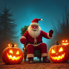 Santa's Night Fright