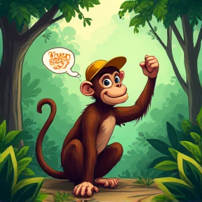 Monkey pranks