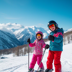 Les Enfants à la Montagne