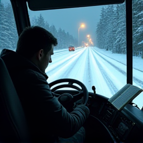 El Conductor del Autobús - La Nieve