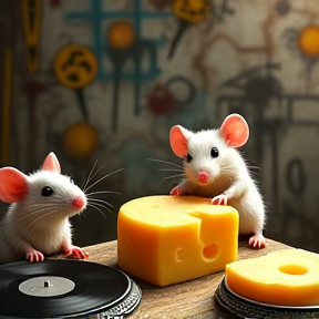 Mice on the Cheese