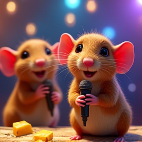 Mice on the Cheese