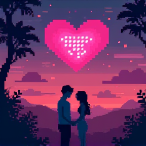 Pixel love