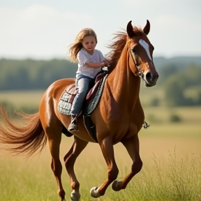 Ponyabenteuer im Park