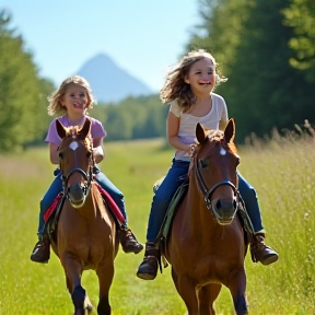 Ponyabenteuer im Park