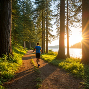 Running 'Round Lake Sammamish