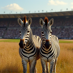 zebra stadium