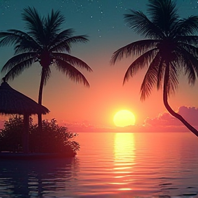 Island Sundown Dream