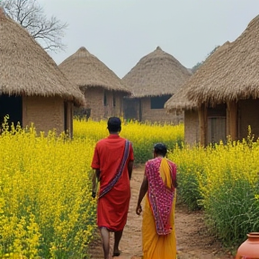 गांव की ज़िंदगी