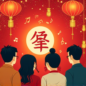 迎春快乐 (Celebrate the Spring Festival)