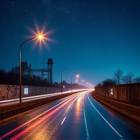 Driving at night