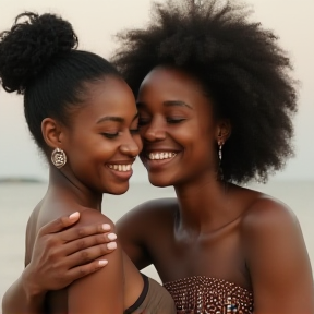 Chica de Pelo Negro