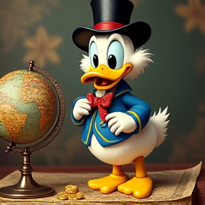 Bogat ca Scrooge McDuck 