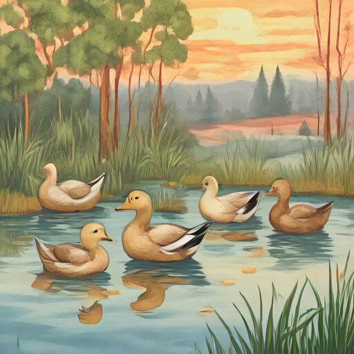 five ducks