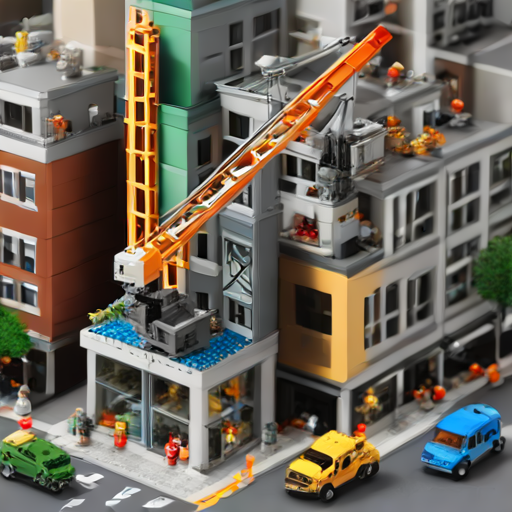 Lego Stadt gebaut, Philipp Bernhard Reitsammer schnell