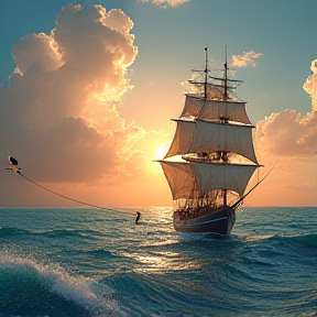 Sailing in freedom