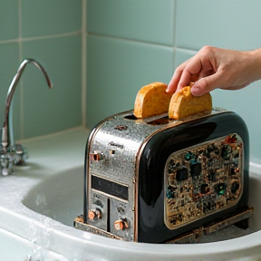 The Bath Toaster