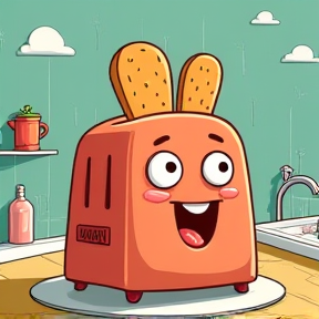 Toaster Bath Time