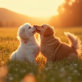 Jax and Zoe’s ruff love 