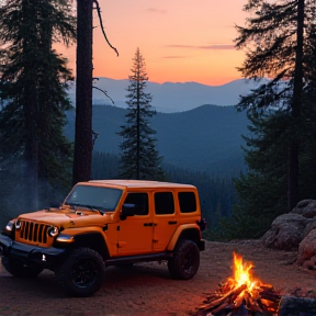 Jeepin' Through the Pines