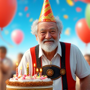 Opa Peters Geburtstag