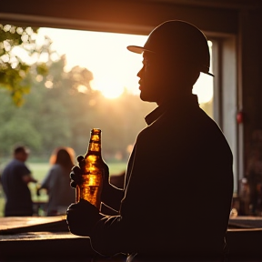 Arbeit bei Nacht, Bier am Tag