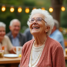 Oma Susanne hat Geburtstag