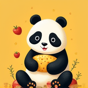 Under the Panda's Cheesy Spell