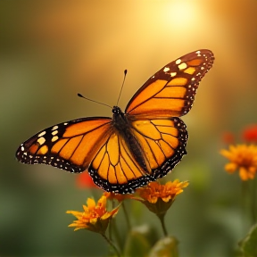 Butterflies in the Fields