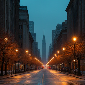 Empty Streetlight