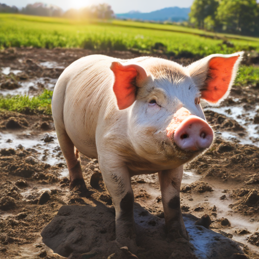 Penny The Pig (Rolling in the Mud)