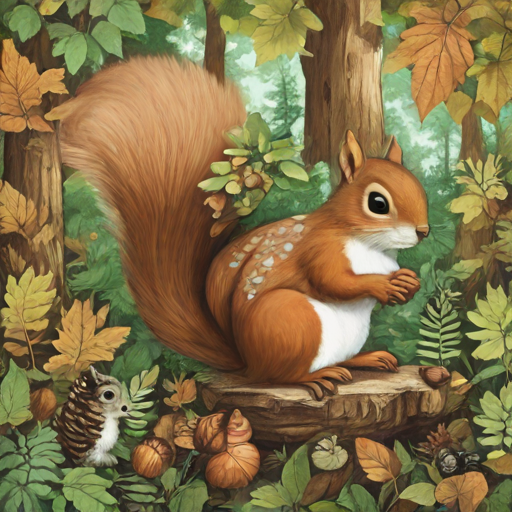 The Brave Little Squirrel