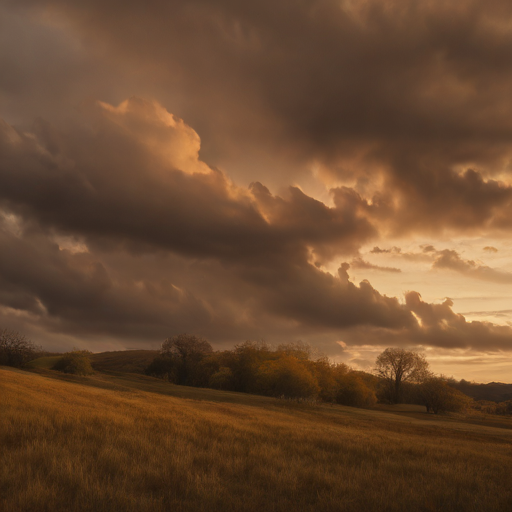 Willow. Montana "Plains never end" -Original by ImagesDesigns Images