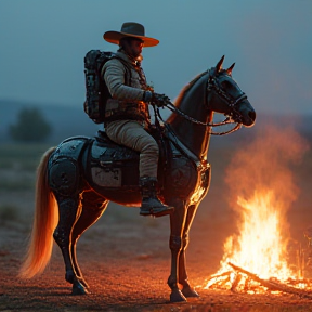 Shaka the horseless cowboy 